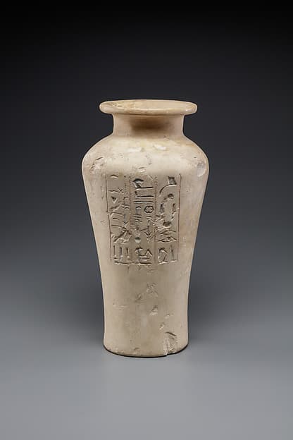 Model Jar Inscribed for Sennefer and Senetnay, New Kingdom