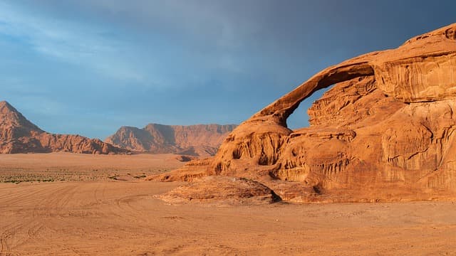 Wadi al-Natrun monastery exterior desert Western Desert Egypt