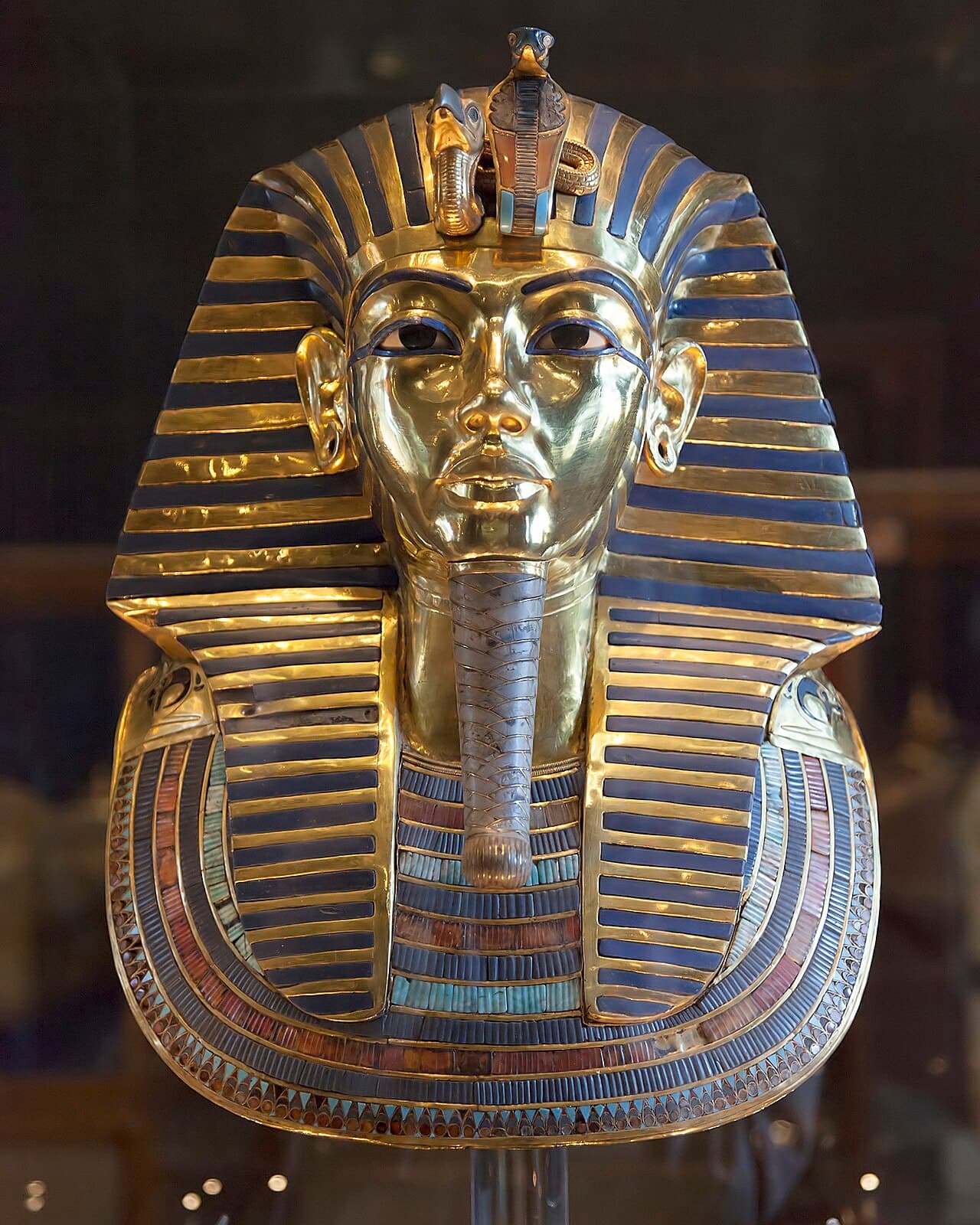 A necklace of Princess Khenmet or Khnumit—called "the king's daughter" in her royal titles--a daughter of presumably pha