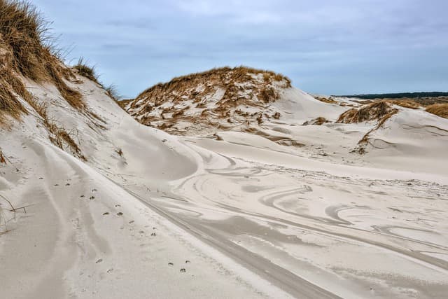 Tel el-Eisa ridge desert landscape North Africa coastal Egypt