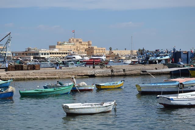 Nabi Daniel Street Alexandria Egypt historic buildings
