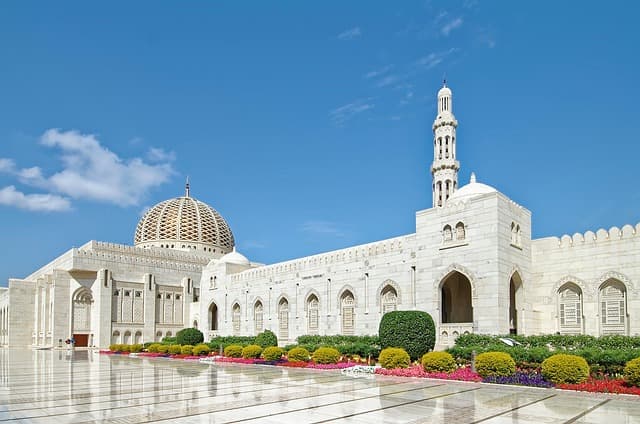 Sultan Qaitbay mosque Northern Cemetery Cairo carved stone dome exterior close-up