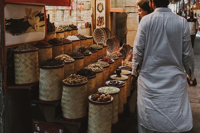 Khan el-Khalili alleyway side streets Cairo bazaar