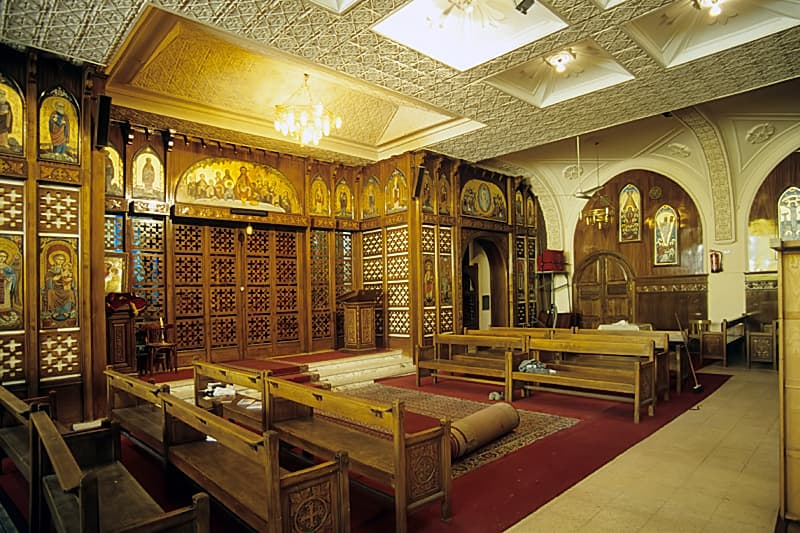 Church of el-Anba Rewez, St. Mark Cathedral, el-'Abbasiya, Cairo, Egypt